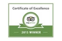 TripAdvisor certification excellence El Portillo 