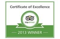 TripAdvisor excellence El Portillo 2 2013