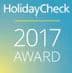 		HolidayCheck 2017 Award 5