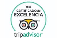 El Portillo TripAdvisor Certificate of Excellence 2016, 2017, 2018 and 2019