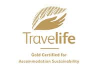 Travelife Gold Certified for Accommodaton Sustainability