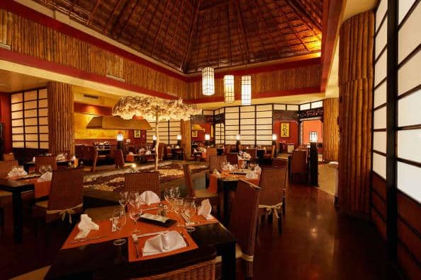 Mikado Sushi Restaurant at Grand Bahia Principe Coba