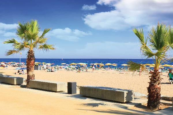 Beach at Hotel Piñero Tal