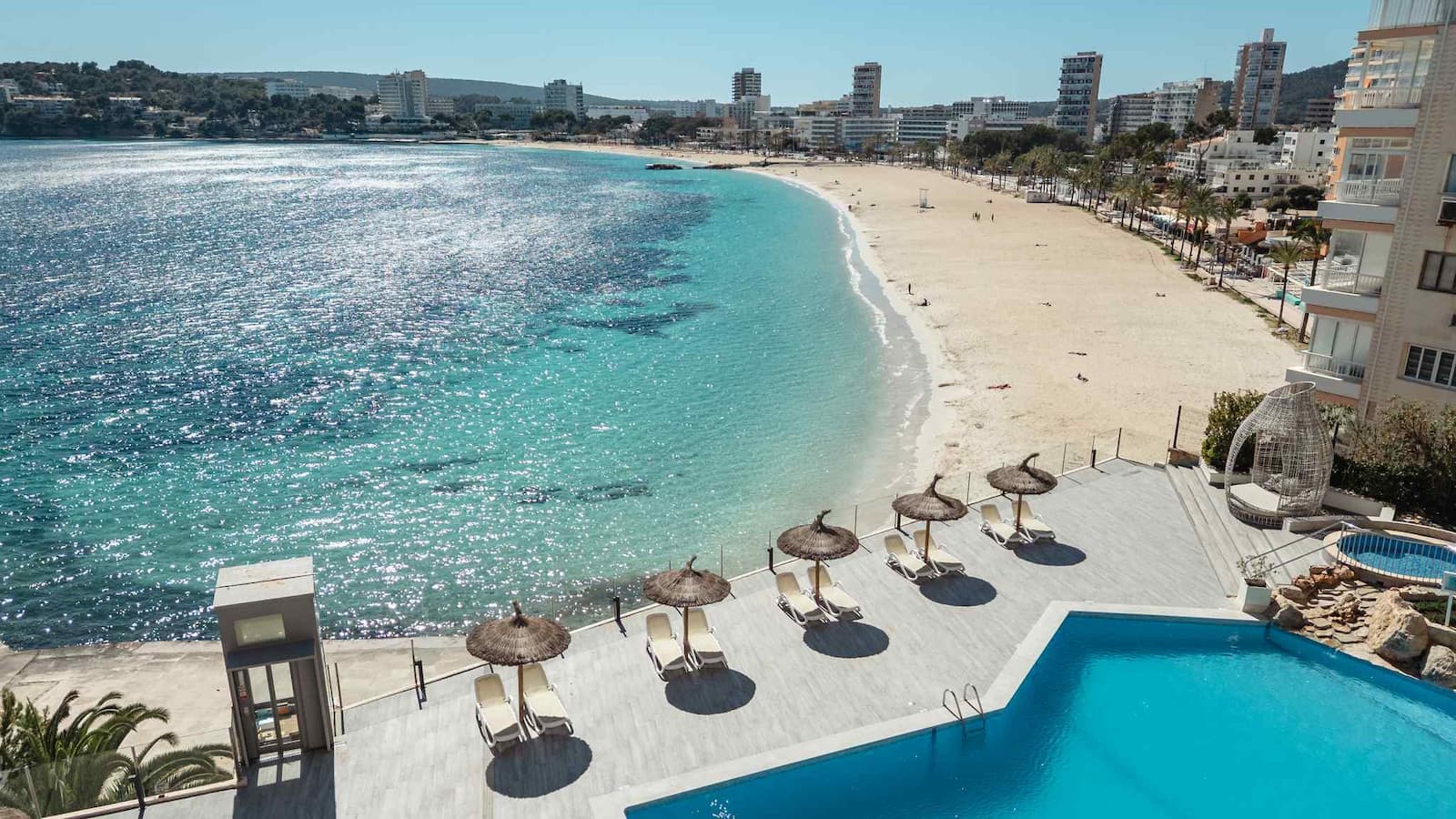 Playa Magaluf enfrente de Bahia Principe Escape Coral Playa