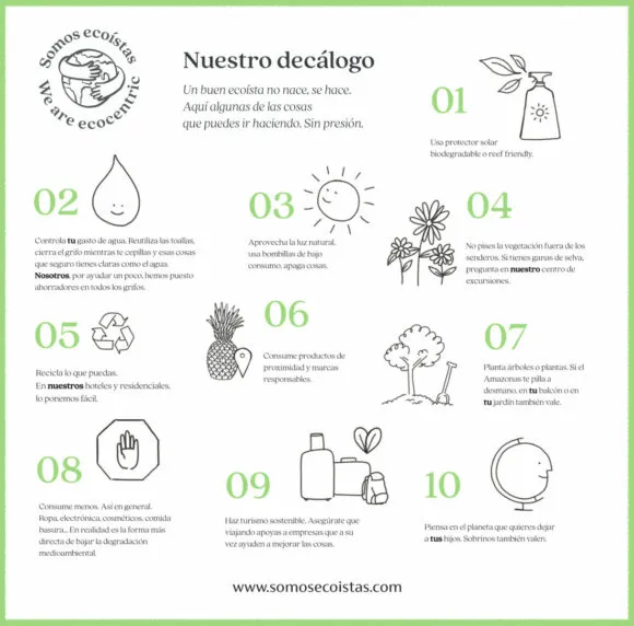 decálogo somos ecoístas