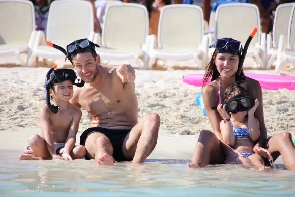 Familia en Riviera Maya