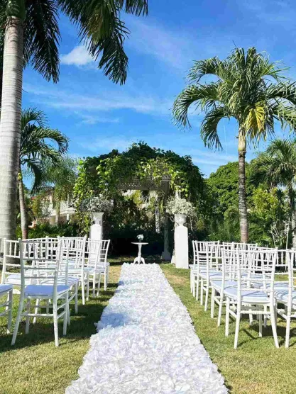boda en jardin tropical de la romana