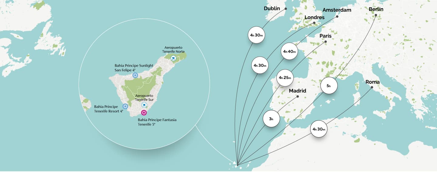 Map Tenerife